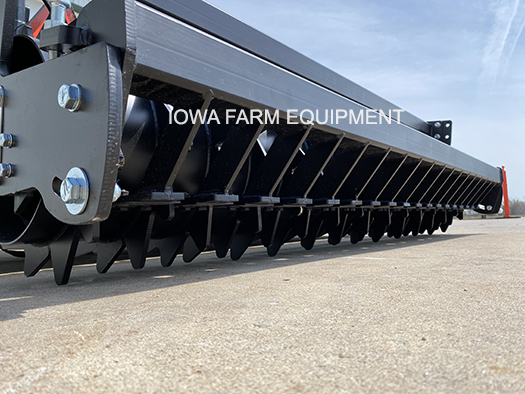 3-Point Rotary Tiller for Cover Crops