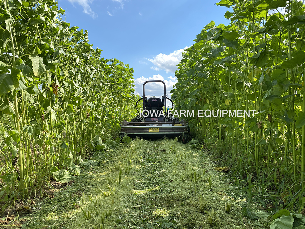 Flail Mower Attachment For Grasshopper Tractor